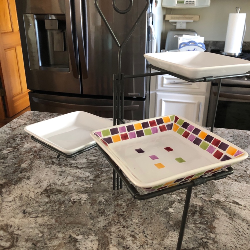 Simple Addition Entertaining Set Swivel Rack - Picture 2 of 8